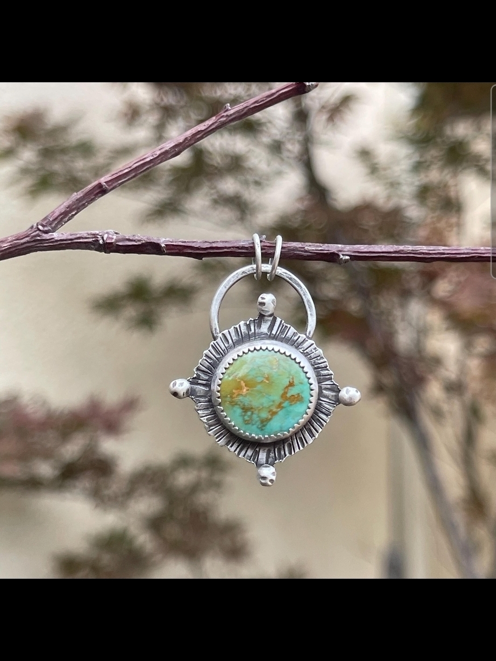 Kingman Turquoise Pendant